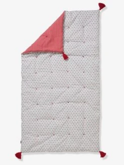 Couvre-lit EDEN INDIA Rose / Multicolore - Vertbaudet -Vertbaudet Boutique couvre lit eden india 5