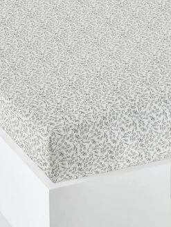 Drap-housse Bébé GREEN FOREST écru / Gris - Vertbaudet