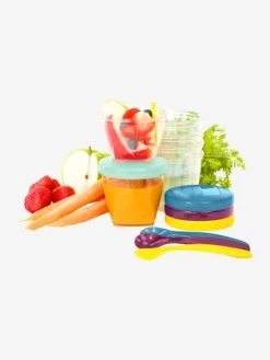 Ensemble De 12 Boîtes Hermétiques + 3 Cuillères Souples BABYMOOV Babybols Multi Set Multicolore - Babymoov 12 Ensemble De 12 Boîtes Hermétiques + 3 Cuillères Souples BABYMOOV Babybols Multi Set Multicolore - Babymoov -Vertbaudet Boutique ensemble de 12 boites hermetiques 3 cuilleres souples babymoov babybols multi set 4