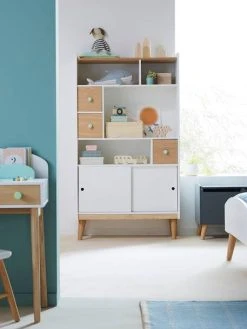 Etagère-bibliothèque LIGNE CONFETTI Blanc - Vertbaudet -Vertbaudet Boutique etagere bibliotheque ligne confetti 4