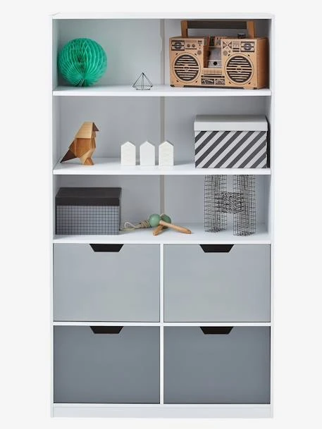 Étagère Bibliothèque LIGNE PASSE-PASSE Tricolore - Vertbaudet 4 Étagère Bibliothèque LIGNE PASSE-PASSE Tricolore - Vertbaudet – Image 2