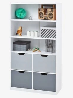 Étagère Bibliothèque LIGNE PASSE-PASSE Tricolore - Vertbaudet