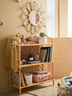 Etagère Bibliothèque Rotin 3 Niveaux Eden Naturel - Vertbaudet -Vertbaudet Boutique etagere bibliotheque rotin 3 niveaux eden 3