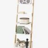 Etagère échelle LIGNE ARCHITEKT Blanc/bois - Vertbaudet -Vertbaudet Boutique etagere echelle ligne architekt