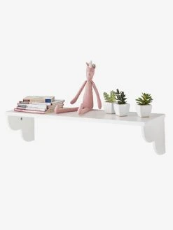 Etagère équerre LIGNE ROMANCE Blanc - Vertbaudet -Vertbaudet Boutique etagere equerre ligne romance 1