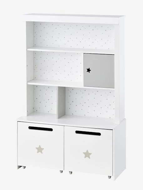 Etagère-marchande LIGNE SIRIUS Blanc / Gris - Vertbaudet 4 Etagère-marchande LIGNE SIRIUS Blanc / Gris - Vertbaudet – Image 2