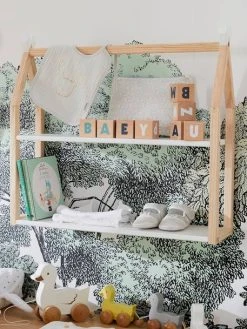 Etagère Murale Coconut Bois - Blanc - Vertbaudet -Vertbaudet Boutique etagere murale coconut 2