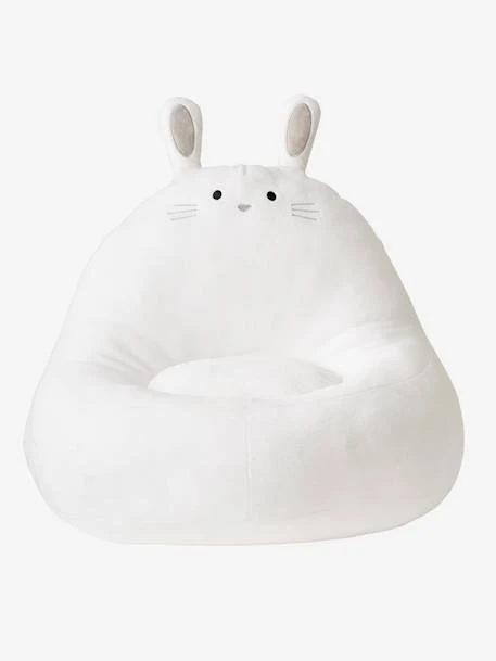 Fauteuil Lapin Fausse Fourrure Blanc - Vertbaudet 4 Fauteuil Lapin Fausse Fourrure Blanc - Vertbaudet – Image 2