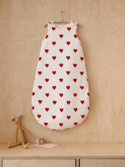 Gigoteuse Bébé Sans Manches Imprimé Coeurs PETIT BATEAU Blanc Imprimé Coeur - Petit Bateau -Vertbaudet Boutique gigoteuse bebe sans manches imprime coeurs petit bateau 2