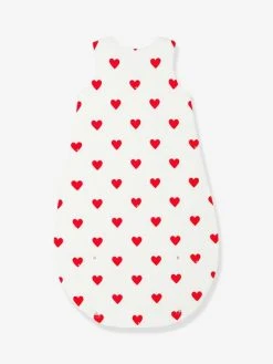 Gigoteuse Bébé Sans Manches Imprimé Coeurs PETIT BATEAU Blanc Imprimé Coeur - Petit Bateau -Vertbaudet Boutique gigoteuse bebe sans manches imprime coeurs petit bateau 4