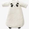Gigoteuse Manches Amovibles En Sherpa PANDA écru - Vertbaudet -Vertbaudet Boutique gigoteuse manches amovibles en sherpa panda