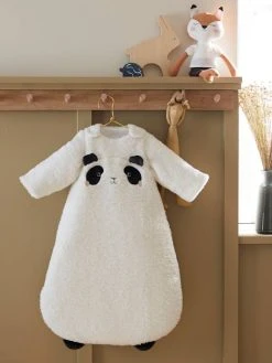 Gigoteuse Manches Amovibles En Sherpa PANDA écru - Vertbaudet -Vertbaudet Boutique gigoteuse manches amovibles en sherpa panda 2