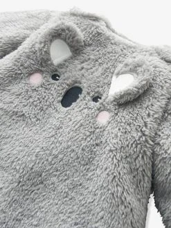 Gigoteuse Manches Longues Microfibre KOALA Gris - Vertbaudet -Vertbaudet Boutique gigoteuse manches longues microfibre koala 3