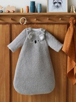 Gigoteuse Manches Longues Microfibre KOALA Gris - Vertbaudet -Vertbaudet Boutique gigoteuse manches longues microfibre koala 4