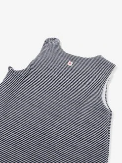 Gigoteuse Marinière En Velours De Coton Bio PETIT BATEAU Marine - Petit Bateau -Vertbaudet Boutique gigoteuse mariniere en velours de coton bio petit bateau 3