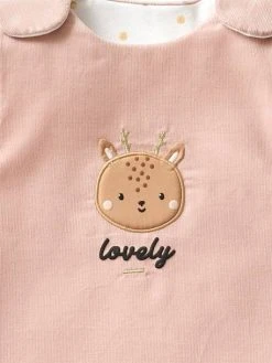 Gigoteuse Sans Manches GREEN FOREST Rose - Vertbaudet -Vertbaudet Boutique gigoteuse sans manches green forest 4