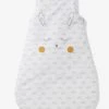 Gigoteuse Sans Manches LAPIN Blanc Motifs Gris - Vertbaudet