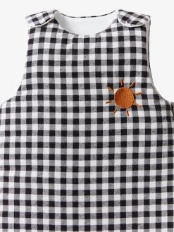 Gigoteuse Sans Manches MINI ZOO Noir / Blanc - Vertbaudet -Vertbaudet Boutique gigoteuse sans manches mini zoo 3