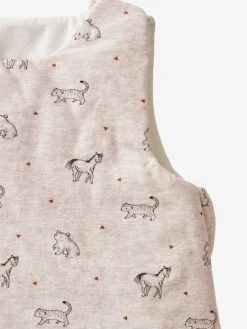 Gigoteuse Sans Manches Personnalisable PETIT NOMADE Beige Chiné - Vertbaudet -Vertbaudet Boutique gigoteuse sans manches personnalisable petit nomade 4