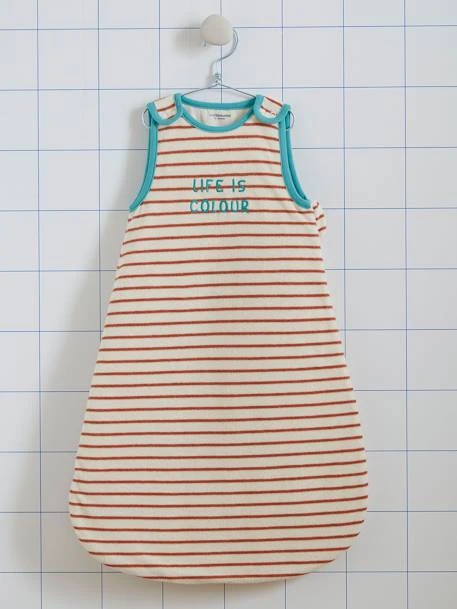 Gigoteuse Spécial été En éponge SUMMER DREAMS Rayé Marine - Vertbaudet 5 Gigoteuse Spécial été En éponge SUMMER DREAMS Rayé Marine - Vertbaudet – Image 3