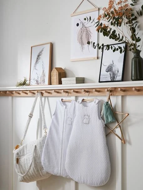 Gigoteuse Spécial été En Gaze De Coton HERISSON MIGNON Blanc - Vertbaudet 8 Gigoteuse Spécial été En Gaze De Coton HERISSON MIGNON Blanc - Vertbaudet – Image 6