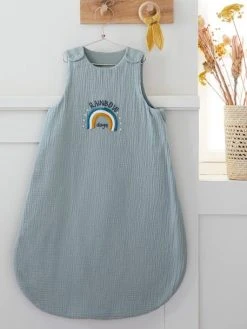 Gigoteuse Spéciale été En Gaze De Coton Bio* RAINBOW Bleu - Vertbaudet -Vertbaudet Boutique gigoteuse speciale ete en gaze de coton bio rainbow 2