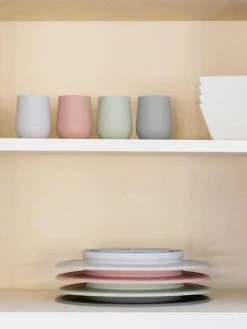 Gobelet D’apprentissage Avec Paille EZPZ Mini Cup En Silicone Rose Blush - EZPZ -Vertbaudet Boutique gobelet dapprentissage avec paille ezpz mini cup en silicone 3