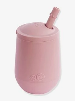 Gobelet D’apprentissage Avec Paille EZPZ Mini Cup En Silicone Rose Blush - EZPZ -Vertbaudet Boutique gobelet dapprentissage avec paille ezpz mini cup en silicone 4