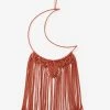 Grand Attrape-rêves Lune En Macramé Terracotta - Vertbaudet -Vertbaudet Boutique grand attrape reves lune en macrame