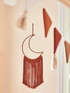 Grand Attrape-rêves Lune En Macramé Terracotta - Vertbaudet 10 Grand Attrape-rêves Lune En Macramé Terracotta - Vertbaudet -Vertbaudet Boutique grand attrape reves lune en macrame 3