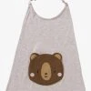 Grand Bavoir Enfant Gris Chiné - Vertbaudet -Vertbaudet Boutique grand bavoir enfant
