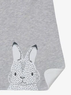 Grand Bavoir Enfant Gris Chiné - Vertbaudet -Vertbaudet Boutique grand bavoir enfant 3