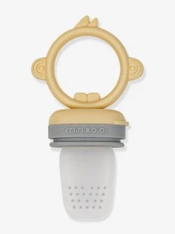 Grignoteur MINIKOIOI Baby Pulp En Silicone Tilleul/gris - Minikoioi -Vertbaudet Boutique grignoteur minikoioi baby pulp en silicone 5