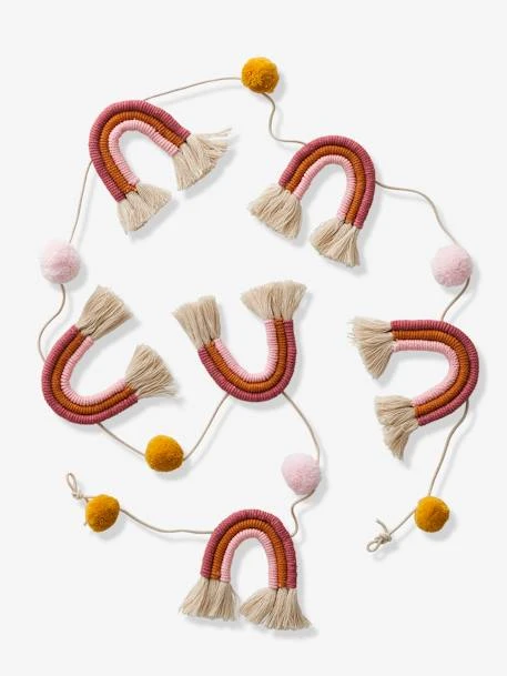 Guirlande Pompons Et Arc-en-ciel Multicolore - Vertbaudet 3 Guirlande Pompons Et Arc-en-ciel Multicolore - Vertbaudet