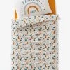 Housse De Couette Bébé MINI ZOO Blanc / Multicolore - Vertbaudet