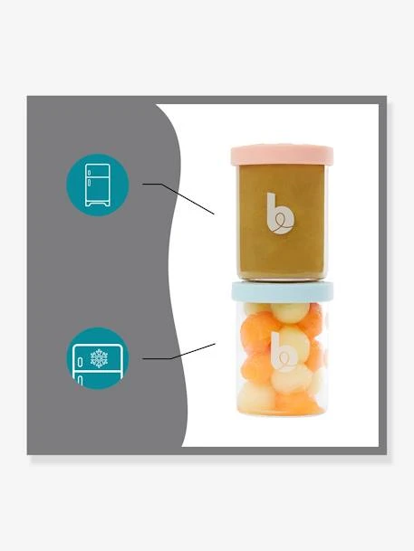 Isy Bowls 6 X 250ml + 3 X 120 Ml BABYMOOV Bleu - Babymoov 7 Isy Bowls 6 X 250ml + 3 X 120 Ml BABYMOOV Bleu - Babymoov – Image 5