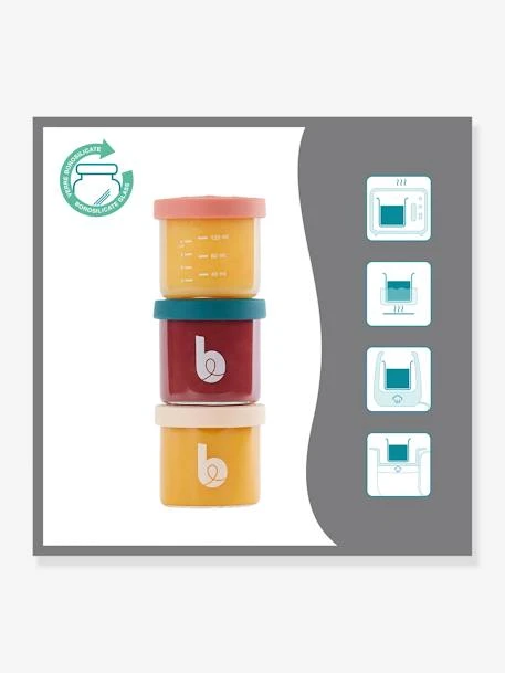 Isy Bowls 6 X 250ml + 3 X 120 Ml BABYMOOV Bleu - Babymoov 8 Isy Bowls 6 X 250ml + 3 X 120 Ml BABYMOOV Bleu - Babymoov – Image 6