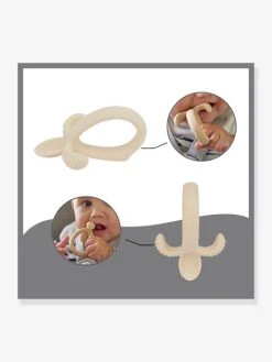 Kit Repas Silicone BABYMOOV First’Isy Beige (renard) - Babymoov -Vertbaudet Boutique kit repas silicone babymoov firstisy 3