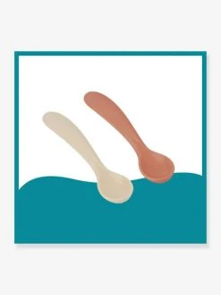 Kit Repas Silicone BABYMOOV Grow’Isy Vert/terracotta - Babymoov -Vertbaudet Boutique kit repas silicone babymoov growisy 4