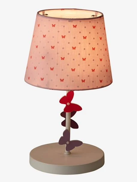 Lampe De Chevet Papillons Rose - Vertbaudet 4 Lampe De Chevet Papillons Rose - Vertbaudet – Image 2