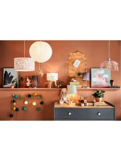 Lampe De Chevet Sur Pieds Botanique Blanc - Vertbaudet -Vertbaudet Boutique lampe de chevet sur pieds botanique 2