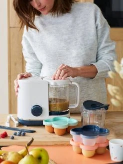 Les 2 Pots De Conservation En Silicone Vert/bleu - Vertbaudet -Vertbaudet Boutique les 2 pots de conservation en silicone 2