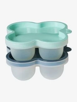 Les 2 Pots De Conservation En Silicone Vert/bleu - Vertbaudet -Vertbaudet Boutique les 2 pots de conservation en silicone 4