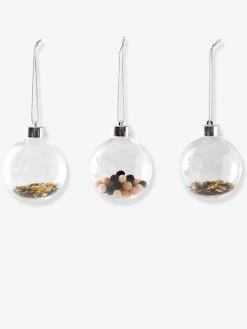 Les 3 Boules De Noël Beige Irisé - Vertbaudet -Vertbaudet Boutique les 3 boules de noel 6