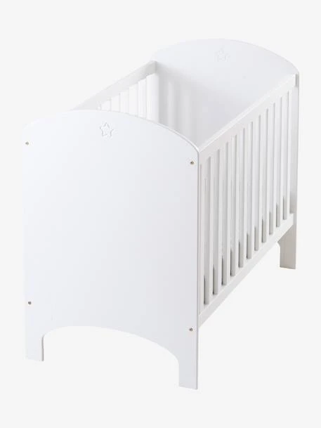 Lit Bébé à Barreaux LIGNE SIRIUS Blanc - Vertbaudet 3 Lit Bébé à Barreaux LIGNE SIRIUS Blanc - Vertbaudet