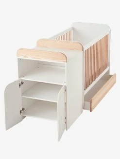 Lit Combiné évolutif Avec Rangements Et Table à Langer LIGNE ECLIPSE Blanc / Bois - Vertbaudet 10 Lit Combiné évolutif Avec Rangements Et Table à Langer LIGNE ECLIPSE Blanc / Bois - Vertbaudet -Vertbaudet Boutique lit combine evolutif avec rangements et table a langer ligne eclipse 2