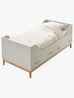 Lit Enfant LIGNE SIXTIES Vert D'eau - Vertbaudet -Vertbaudet Boutique lit enfant ligne sixties 2