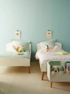 Lit évolutif Enfant LIGNE CONFETTI Blanc - Vertbaudet -Vertbaudet Boutique lit evolutif enfant ligne confetti 2