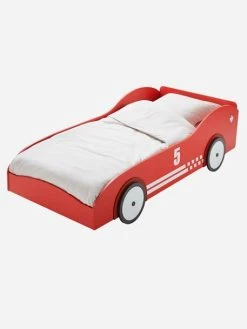 Lit Voiture De Course LIGNE DROLE DE BOLIDE Gris - Vertbaudet -Vertbaudet Boutique lit voiture de course ligne drole de bolide 3