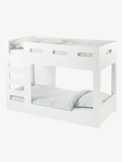 Lits Superposés Bas LIGNE FUJI Blanc - Vertbaudet -Vertbaudet Boutique lits superposes bas ligne fuji 5